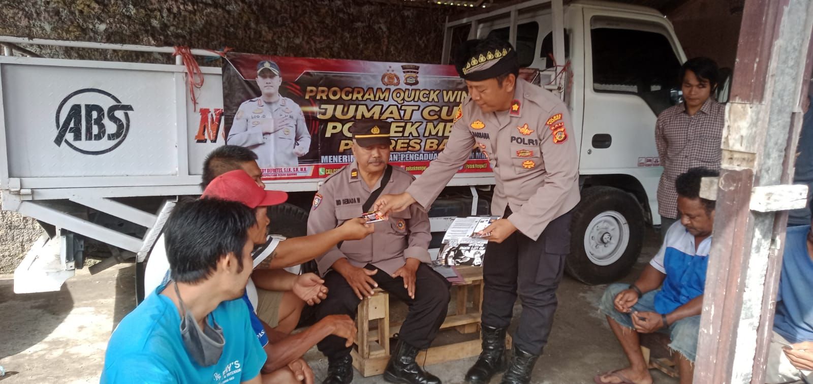 podiumnews.com-Jumat Curhat, Warga Mengeluh Marak Pencurian Sasar Kosan